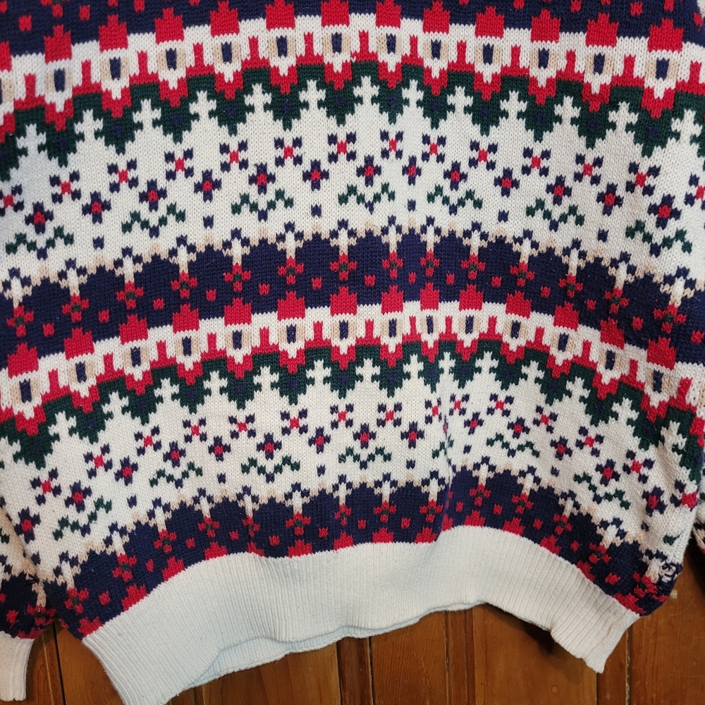 Northern Reflections Men’s Christmas Sweater - Picture 3 of 10